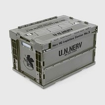 그루브 차고 EVANGELION NERV 본부 제3 보급처 접이식 컨테이너 GRAY