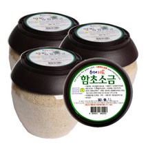 [6형제소금밭] 육형제 신안 천일염 함초소금 1.8kg 3개