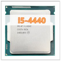 i54690 인텔 코어 i5 4440 3.1GHz 6MB 소켓 LGA 1150 쿼드코어 CPU 프로세서 SR14F 중고, 한개옵션0