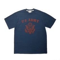 그롭스 U.S. ARMY EAGLE LOGO 반팔 티셔츠(공군블루)