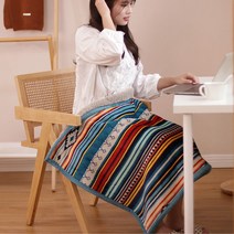 무릎담요 극세사 부드러운 사무실 학교 여성 겨울 미니담요 똑딱이