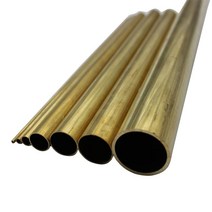 비닐하우스 파이프 황동 튜브 4.5mm 5mm 5.5mm 500mm, 5x1.5x500mm 5개