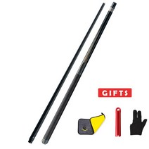 당구큐 당구용품 당구큐대 카본큐 PREOAIDR 킹 당구 큐 카본 메이플 블랙 기술 샤프트 레인보우 팁 Uniloc 조인트 가죽 그립 3142 스틱 3, 10.KING 2  108mm