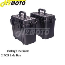 할리 M8 소프테일 브레이크아웃 오토바이 도구 케이스 새들백 러기지 박스 팻 보이 밥 로우 라이더 슬림, 03 only side case