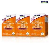 나우푸드 브라질 그린 프로폴리스 60캡슐 3박스, 3개, 상품상세참조, 60개