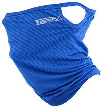 지원군몰 국산 FERION 냉감 쿨링 마스크 여름 자전거 등산 골프 라이딩 귀걸이형 자외선차단 마스크, 파랑