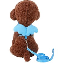 고양이 강아지 날개 하네스 6종, 하늘M(중)