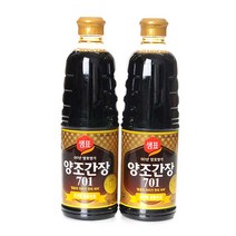 양조간장 701 930ml x 2, 단일속성, 없음
