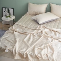 [르헤브] 샤이니 풍기 인견 홑이불 베개세트 (Q/퀸)