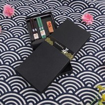 수저받침대 50 세트 재사용 가능한 일본식 식기 젓가락 공예 랙 정장 가정용 홀더 선물 주방, B