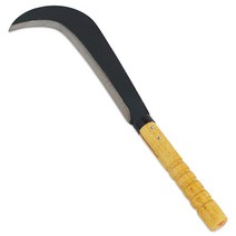 정글낫 대(나무자루) 정글도 벌초낫 잡목제거 정글칼, 1개