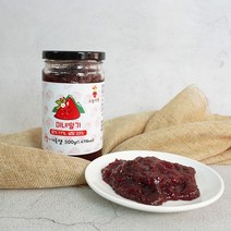 [더조은] 국내산 거창 딸기 수제 딸기잼 500g, 없음