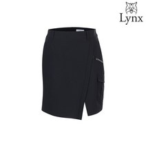 [링스] 여성 포켓디자인 트임 큐롯스커트 L21A1PC388_BK