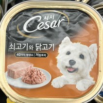 시저 Cesar 쇠고기와 닭고기 애견 반려견 사료 100g, 상세페이지 참조, 상세페이지 참조, 상세페이지 참조