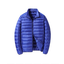 헤비구스다운 구스경량패딩 남자롱패딩 2022 유니클로 스타일 초 쇼트 재킷 남성용 수납 가능한 긴팔 풀 지퍼 재킷 s-6xl