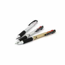 [KT알파쇼핑]자바 0.7mm 초저점도 3색 유성 제트3볼, 블랙_W63C341