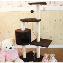 흔들림 최소화 DIY 고양이 캣타워 대형캣타워 캣타워만들기 운동 캣폴