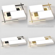 [에이티라이팅 공식스토어]LED 시그니처 방등 거실등 모음 인테리어조명 국내산 삼성LED칩, LED 시그니처 거실등 125W[블랙]