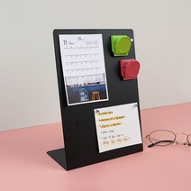 스탠딩 자석 보드판 A5 메모판 칠판 게시판 안내판 메뉴판 가격 광고 카탈로그 홍보 매장 식당 가게, 색상, 흰색