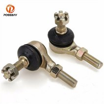 오토바이 기화기 사륜 바이크 2pcs 10mm m10 타이로드 엔드 키트 볼 조인트 50cc 70cc 90cc 110cc 125cc 150cc 200cc 250cc 300cc, 없음