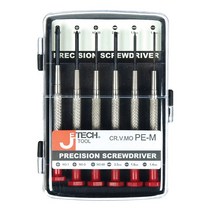 제이테크 정밀 드라이버 세트 PE-M 6P 마이크로 시계, 단품