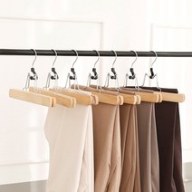 홈앤하우스 원목 바지걸이 20P, 기타