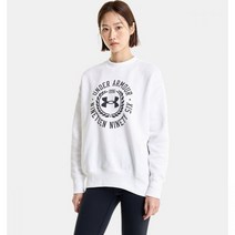 언더아머 여성 UA 크레스트 그래픽 크루 1373029-1001373029-100