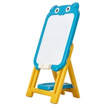 해피 퍼피 프리미엄 유아자석보드 자석칠판 자석학습보드 화이트보드, 라이트블루