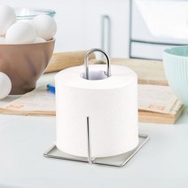 RZQ557063무타공 대형 휴지 걸이 화장지걸이 욕실 스텐 스탠드, 1