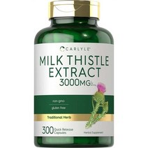 칼라일 밀크씨슬 3000mg 고함량 300캡슐, 1개, 단품, 300정