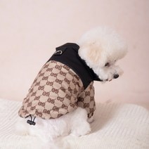 강아지패딩 의류 디자이너 패딩 애완 동물 겨울 따뜻한 코트 소형 중형 프렌치 불독 테디 XS3XL, 25. - L