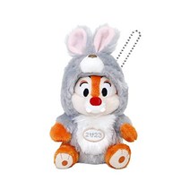 도쿄 디즈니 리조트 칩과데일 데일 2023년 토끼 간지 배지 인형