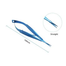 오토클레이브 고압증기멸균기안과 바나스 Capsulotomy 가위 오토 클레이브 기구, 01 Straight