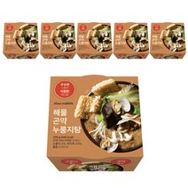 슬로우래빗 해물 곤약 누룽지탕, 270g, 6개입