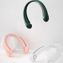 목풍기 에어컨 휴대용 목선풍기 목에거는 넥 USB충전 선풍기 넥풍기 목걸이 미니, 넥풍기／화이트