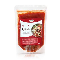 수제 명품 물회소스 물회육수 육회물회 한우 물회양념소스 400G, 장어양념450G