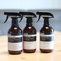 로맨틱노벰버 브라운520ml 분무기 3종세트, 1세트, 브라운520ml 분무기(블랙건) 라벨2블랙 3종세트