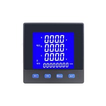 다기능 파워 미터 삼상 LCD 디스플레이 3P3W RS485 통신 96*96 전원 AC220V 40 ~ 65Hz, 01 Just meter