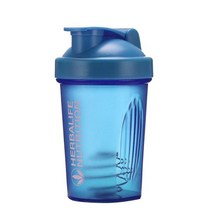 칵테일 쉐이커 세트 조주기능사 바텐더 스포츠 셰이커 병 400ML 유청 단백질 분말 혼합 병 피트니스 체육관 야외 휴대용 플라스틱 음료, blue