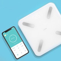 앳플리 T8 스마트 체성분 체중계 (화이트) 체지방계