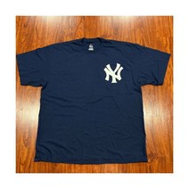 마제스틱 남성 뉴욕 양키스 네이비 저지 셔츠 2XL XXL 야구 MLB