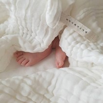 태어나줘서고마워 6중 6겹 오가닉 거즈블랭킷, 핑크
