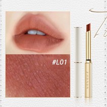 Pealy 립스틱 틴트 색상 벨벳 텍스처 1g, L01
