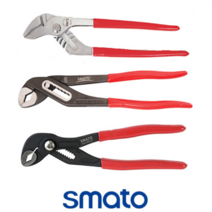 스마토 SMATO 플라이어 워터펌프플라이어 (퀵) 펜치 가정용 DIY용 수도관 가스관 배관 첼라 다용도 전기공사 토건 기계정비 조립 자동차정비 수공구 전문업체, SM-WPP10(10
