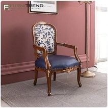 퍼니트랜드 엔틱가구 러블리 마베르 엔틱 1인의자, 단품