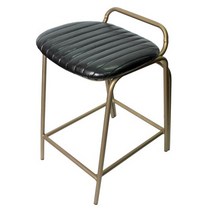 퀄팅골드빠 인테리어 디자인 심플 바텐 바 체어 아일랜드 식탁 의자 카페 홈바, 검정