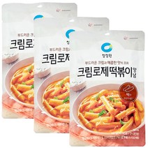 일루몬트 청정원 크림 로제 떡볶이 양념 140g, 7팩