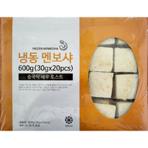 [박스할인] 중식 멘보샤 600g(30gx20) x6팩, 30g, 6개