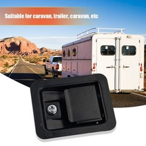 포터 적재함 공구함 1톤 화물차 트럭 트레일러 도어 래치 도구 상자 잠금 2 키 caravan 캠핑카 트레일러 도구 상자 도어 싱글 포인트 핸들 for rv camper