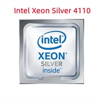 중고 Intel Xeon Silver 4110 프로세서 서버 CPU 8 코어 11M 캐시 2.10 GHz DDR4-2400 CD8067303561400 SR3GH